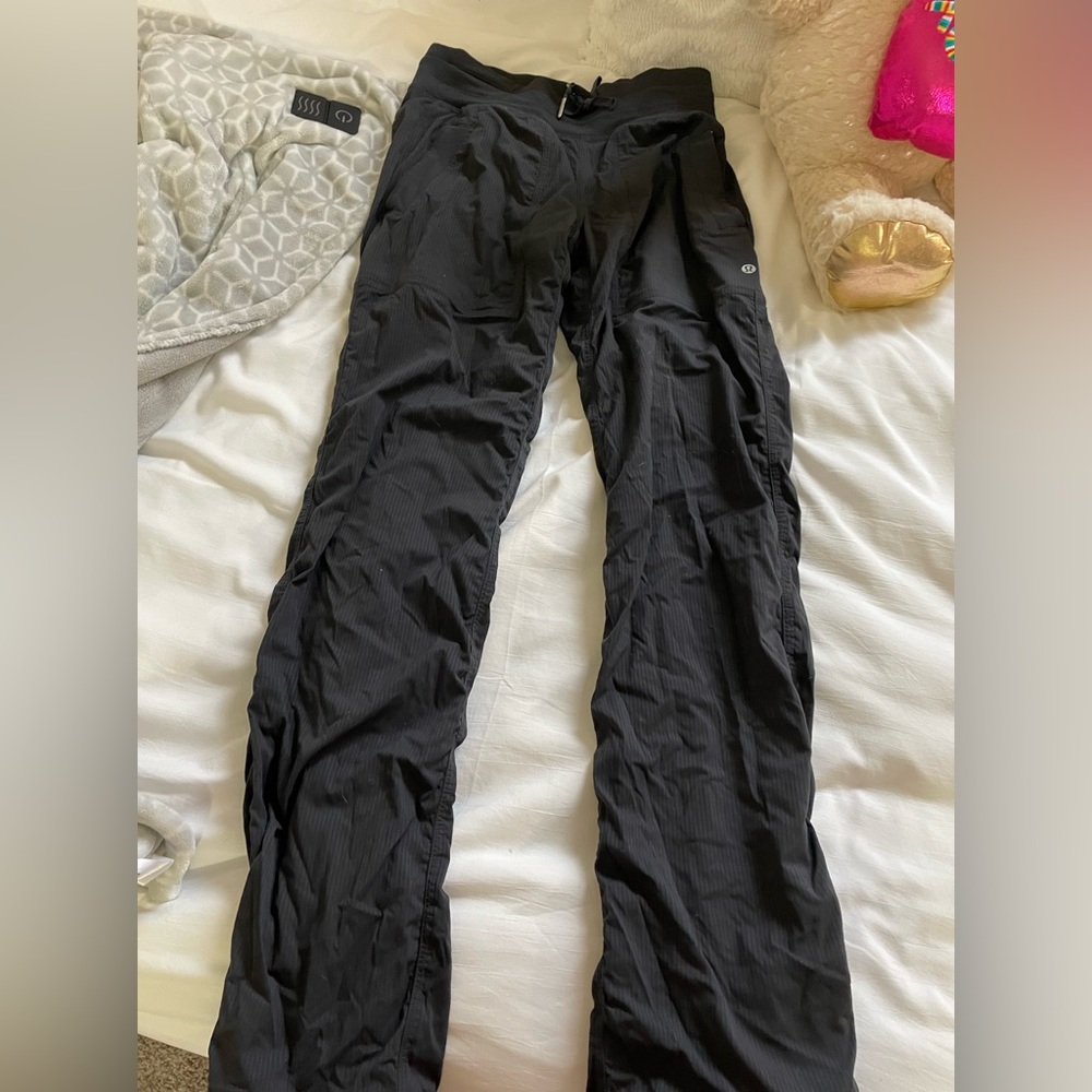Grey lulu joggers
